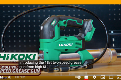 HiKOKI 18V MultiVolt akumulátorová dvourychlostní mazací pistole Skin - AL18DA H4Z